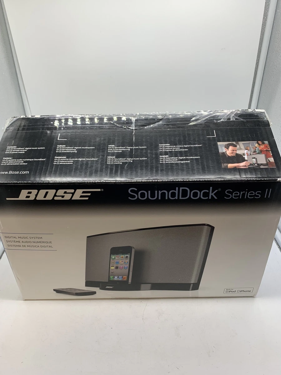 送料込 完動美品★ボーズ SoundDock SeriesⅡ スピーカ BT対応 送料込 完動美品☆ボーズ SoundDock SeriesⅡ スピーカ BT対応 【公式