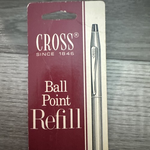 Cross Pen Tintenmine 8512 Kugelschreiber feine Spitze blaue Tinte - NOS Neu - Bild 6 von 6