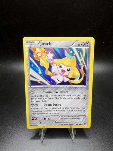 Jirachi 42/108 Holo Pokemon XY Roaring Skies NM -j