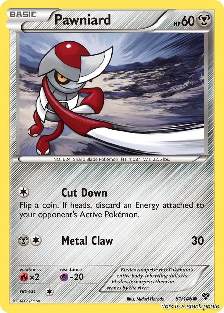 Pawniard [XY - 81/146] Pokemon MP