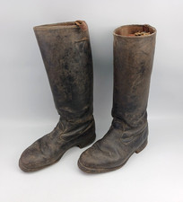 Wehrmacht Buty oficerskie Buty cholewkowe Buty skórzane 1. WK/2. WK ? Rozmiar 44/45