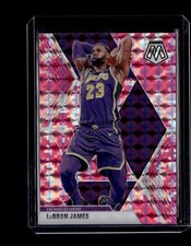 LeBron James [Pink Camo] #8 Prices | 2019 Panini Mosaic