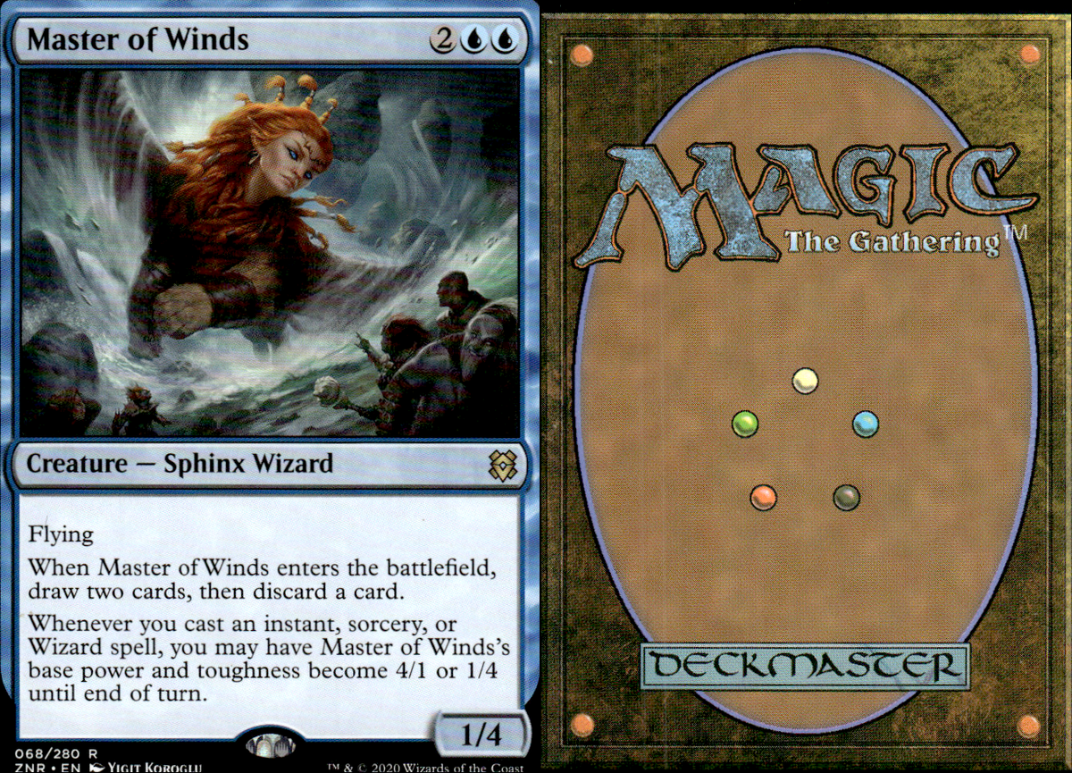 Magic the Gathering -MTG-Master of Winds Foil- | eBay