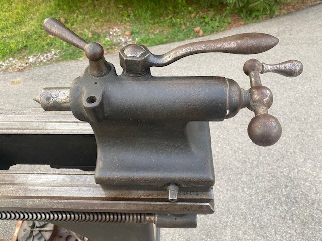 NICE Antique Seneca Falls STAR No. 10 Metal Lathe With