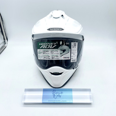 Shoei Hornet ADV White Motorcycle Helmet Size M 57cm From Japan
