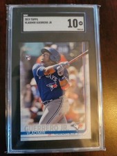 2019 Topps Series 2 Vladimir Guerrero Jr RC! SGC 10 NNO!  Missing Card Number