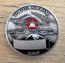 USAF Yokota Air Base Japan Challenge Coin
