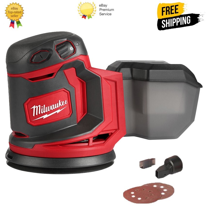MILWAUKEE ORBITAL SANDER - M18BOS125-0  - M18 BOS125 - No Batteries - 4933464228