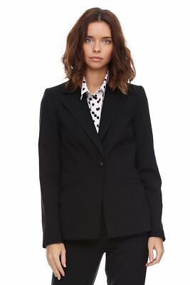 Jacket Female Black Fitted Fashionable NEW High Quality