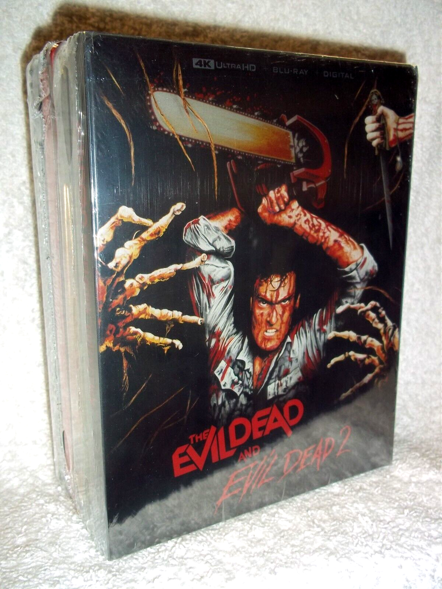 Evil Dead 1 2 Army of Darkness [2013] Rise (4K/Blu-ray, 2022, 11