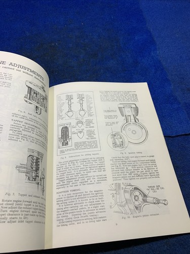 Libro de instrucciones de mantenimiento Bsa M20 500 Sv - Imagen 14 de 15