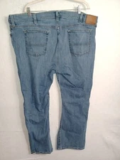 Lucky Brand Men's 181 Relaxed Straight Leg Blue Jeans Size 46 X 30 Denim