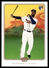 2010 TOPPS T206 ROOKIE SP VARIATION JAYSON HEYWARD DODGERS R95