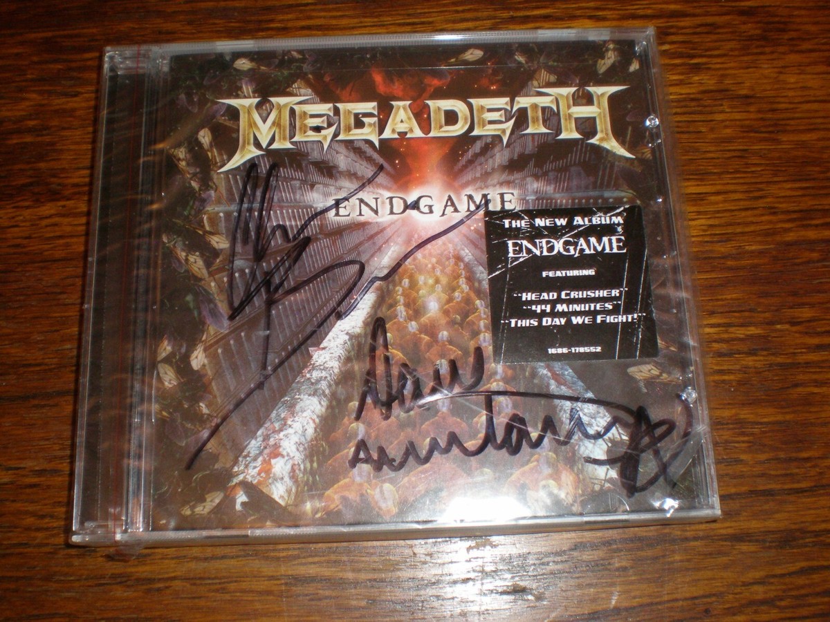 Megadeth CD Endgame AUTOGRAPHED | eBay