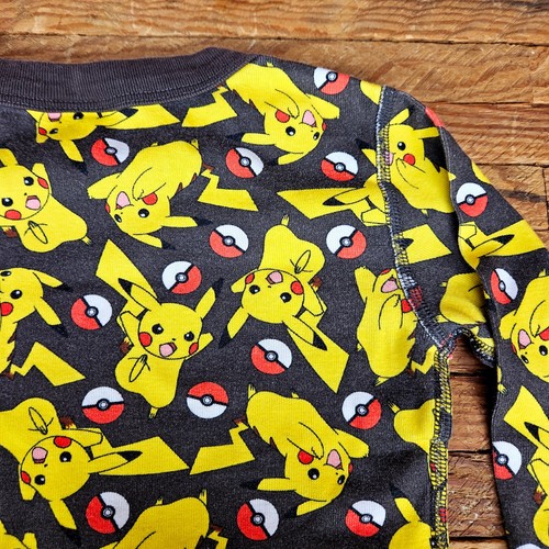Hanna Andersson Kids Pokemon Long Sleeve Pajama Top Shirt US 8 Organic Cotton - Picture 15 of 24