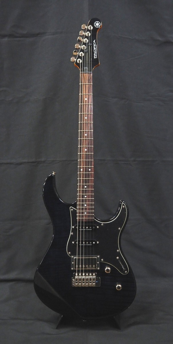 YAMAHA Pacifica612VIIFM Translucent Black TBL Electric Guitar 600