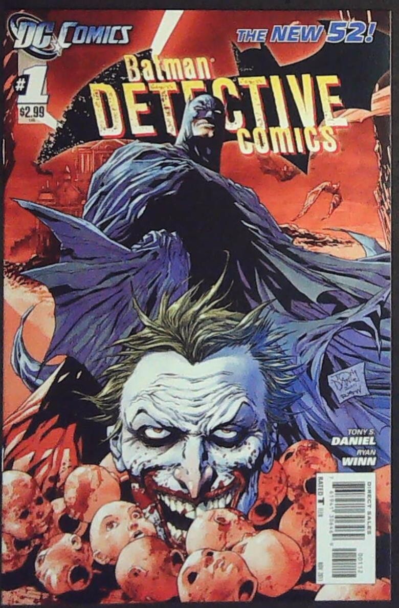 DETECTIVE COMICS #1 - New 52 - 2nd Print VARIANT Cover