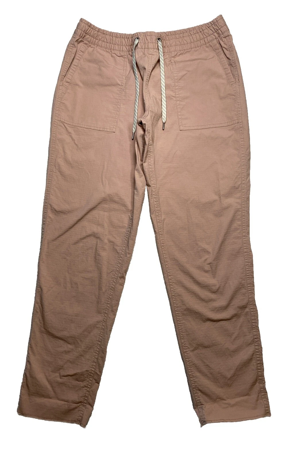 vuori vintage ripstop athletic raw edge pants