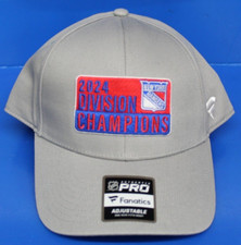 New York Rangers Metropolitan Division Champions Fanatics Hat/Cap New Never Used
