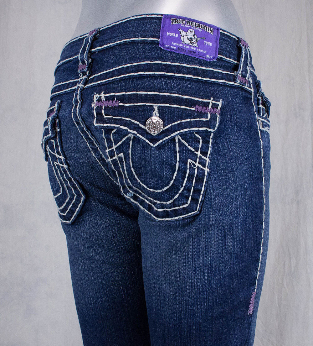True Religion Jeans brand Becky Super T pastel purple True Religion Jeans brand Becky Super T pastel purple