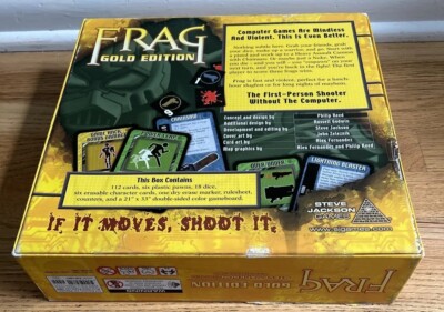 FRAG GOLD EDITION, Steve Jackson Games, 2009 COMPLETE Great