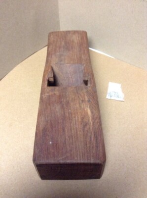 Vintage Japanese Ebony Wood Plane 9''x2.5'' Shop Find-SHIPS FREE!!!