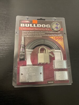 Belkin Bulldog Universal Security Kit Heavy Duty Lock Computer F8E500 BRAND NEW