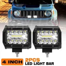 2 Faros De Niebla Universales Faros Antiniebla Led Proyector De Coche 60W NUEVO