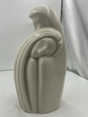 17" 1980's Royal Haeger 6051 Lovers Embrace Mauve Sculpture