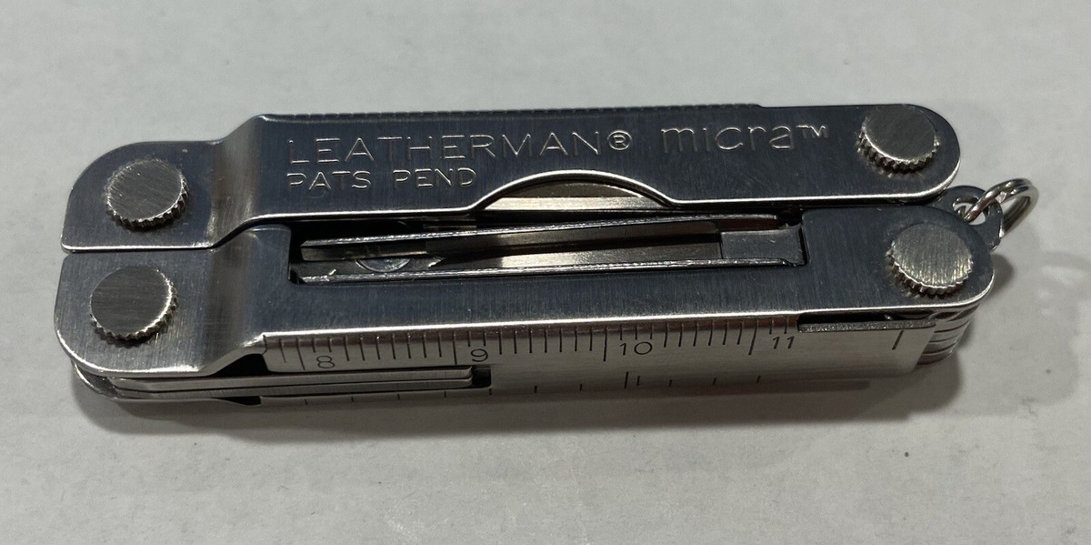 Vintage 90's Original Run Leatherman Micra multi-tool, New Vintage 90's Original Run Leatherman Micra multi-tool, New