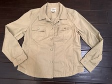 Christopher and Banks Green jacket, stretch fabric, size M