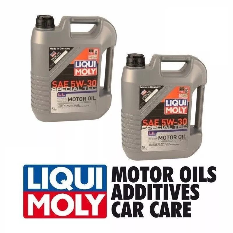 10 Liters Pack Liqui Moly SPECIAL TEC LL 5W30 Synthetic Engine Motor Oil For BMW