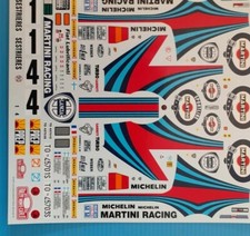 1/18 Decal Lancia Delta Integrale HFMartini Rally Montecarlo 92 Kankkunen Auriol