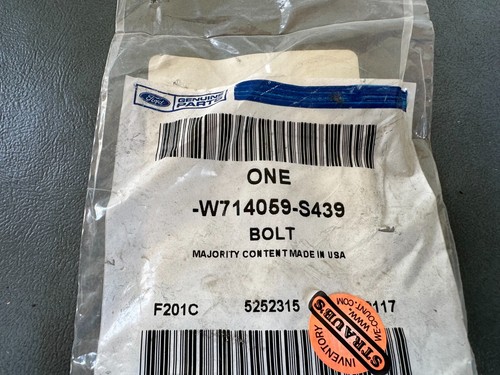 Ford OEM NOS W714059-S439 Wheel Stud 2007-2014 Mustang Shelby GT500 - Picture 2 of 3