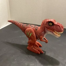 ZURU Robo Alive Attacking T-Rex Red Dinosaur Robotic Pet Walking Roaring WORK Li