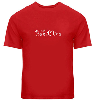 Bee Mine Tee Honey Bee Shirt Valentines Day T-Shirt Cute gift for your loved one