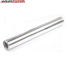 ADLERSPEED 3.5" OD Straight Aluminum Turbo Intercooler Pipe Tube Tubing L=600MM