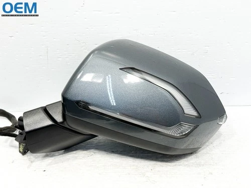 2020-2022 HYUNDAI PALISADE LEFT DRIVER SIDE VIEW DOOR MIRROR W/SIGNAL P7V OEM