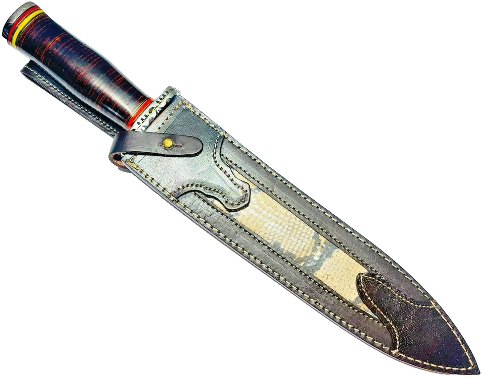 Impact Cutlery Custom Handmade Spearpoint Knife UNUSED 17.5" Dagger Sword Knives - Image 4 of 4