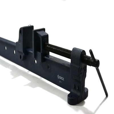 Groz 60-Inch T-Bar Clamp 54 Clamping Capacity Cold-Drawn Steel T-Section