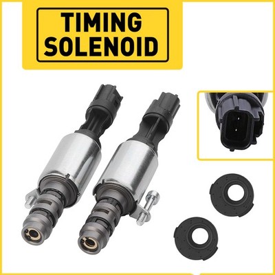 Pair VCT Camshaft Variable Timing Control Solenoid For Ford F150 4.6L 5.4L VVT