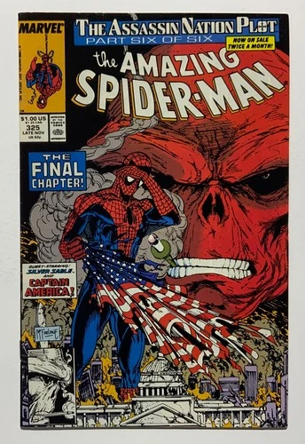 AMAZING SPIDER MAN # 325 Copper Age NM 1989 Todd McFarlane MARVEL Comics EC