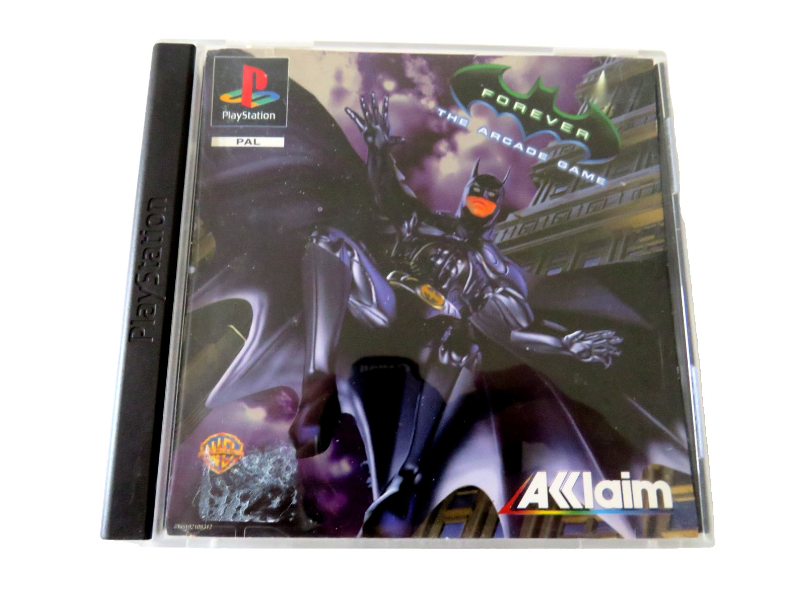 Batman Forever The Arcade Game PS1 PlayStation 1 Complete PAL With manual