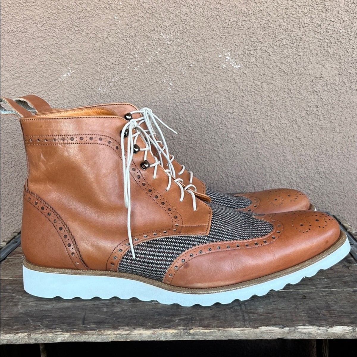 Southern Gents  Rogue Sport Wing Tip Boot View 3