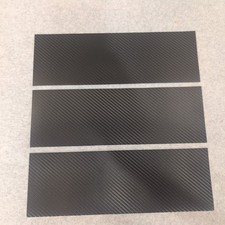 3m Wrap Film Series 2080 Black Carbon Fiber Cfs12 Vinyl Detailing Strips 3pc 12