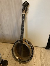 vintage banjo Hondo II 6 corde made in Japan