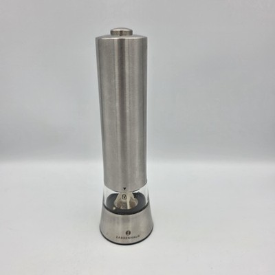 Zassenhaus Gera Battery Operated Pepper Mill Grinder Steel Germany 8  (#2)