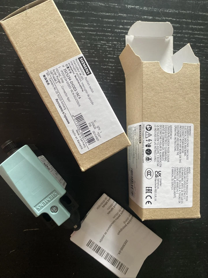 Siemens 3SE5234-0HD03-1AC4 3SE5 234-0HD03-1AC4 4-polig Positionsschalter 2Stück