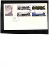 CANADA 1986 "FOUR LOCOMOTIVES" 4 on FDC   cat #1118++  BOX 517