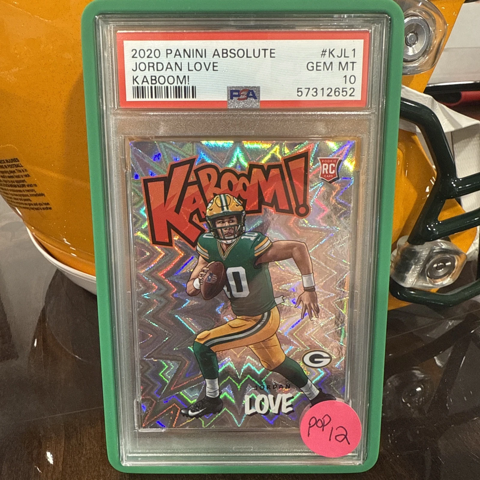 Jordan Love Panini Absolute Kaboom! #KJL1 Base